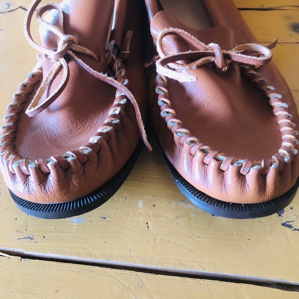 Vintage New Old Stock Lake Church Moccasins New In Box Size 6 See Measure In Pic